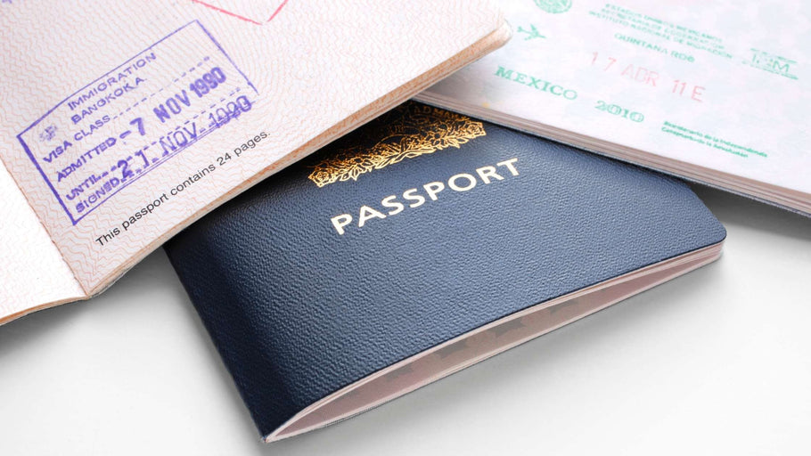 Which passport(s) should you show at the border?