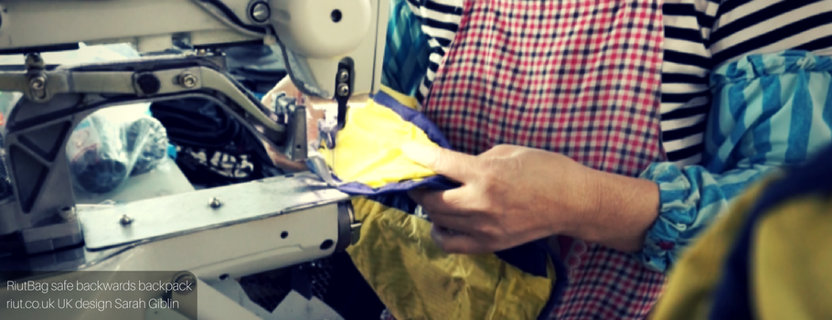 RiutBag Crush: how your new daypack is made (20 sec video)