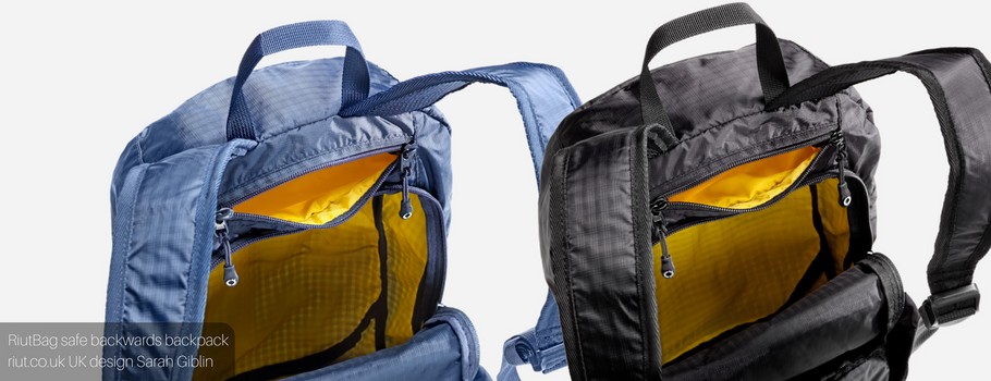 Designer introduces RiutBag Crush: first edition secure daypack
