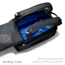 Load image into Gallery viewer, RiutBag Cube &quot;Small Bag&quot; 40x30x20cm Laptop Backpack | Secure 20-24L Capacity
