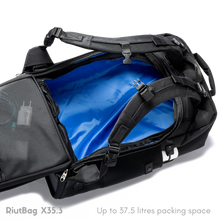 Load image into Gallery viewer, RiutBag X35.3 Expandable Secure Laptop Backpack | up to 37.5 litre and 17&quot; laptop
