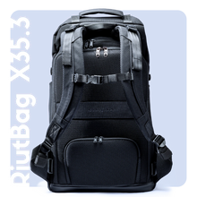Load image into Gallery viewer, RiutBag X35.3 Expandable Secure Laptop Backpack | up to 37.5 litre and 17&quot; laptop