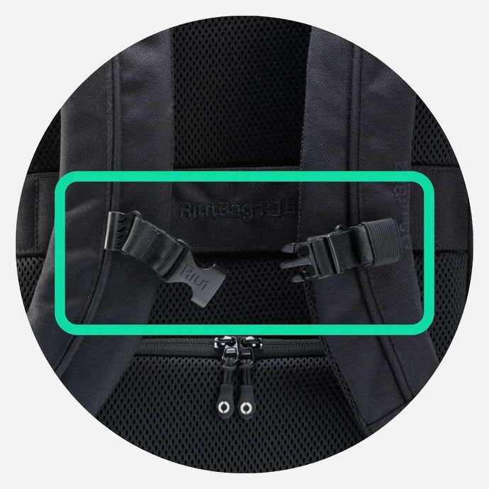 Replacement chest strap - black