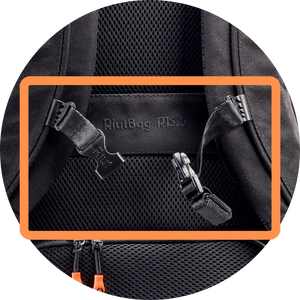 Replacement chest strap black