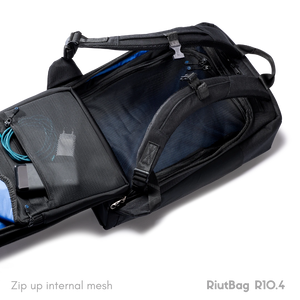 RiutBag R10.4 Super Slim 16" Laptop Backpack | Secure 18L Capacity