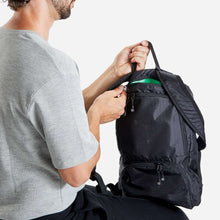 Load image into Gallery viewer, anti theft lightweight backpack small black riutbag crush for men 14 litres