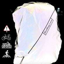 Load image into Gallery viewer, high visiblity hiviz reflective cyclist motorbike waterproof backpack safety gear high quality riutbag cover