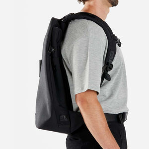 slim backpack hybrid expanding travel bag for men laptop 15.6 inch